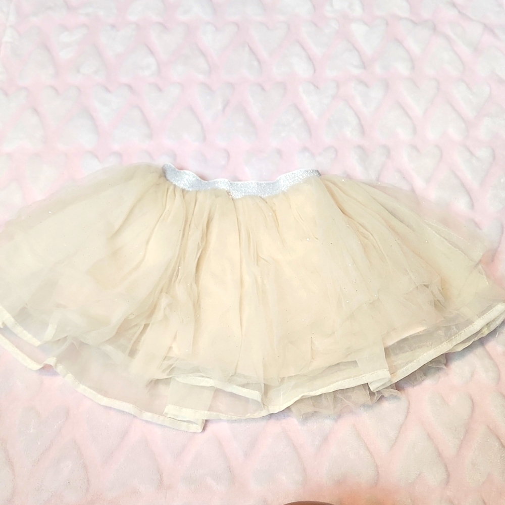 Doe A Dear 18 Months Baby Girl Tutu Gold
